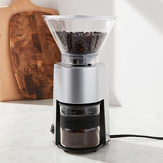 Bodum ® Chrome Electric Burr Grinder