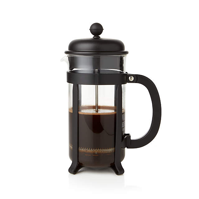 Bodum Caffettiera 8 Cup / 34oz French Press Coffee For Two Set - Black