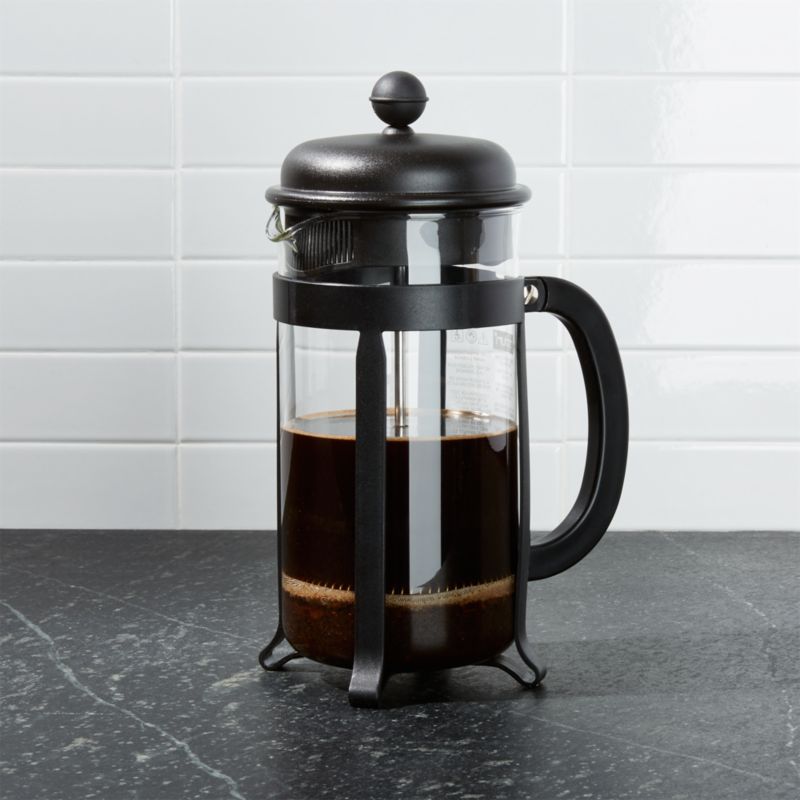 BODUM - Cafetière à piston 8 tasses bodum java noire