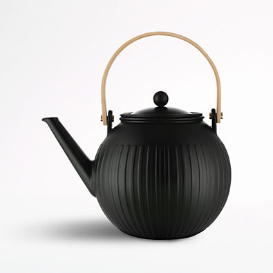 View Bodum ® Ceramic Douro Matte Black Teapot details