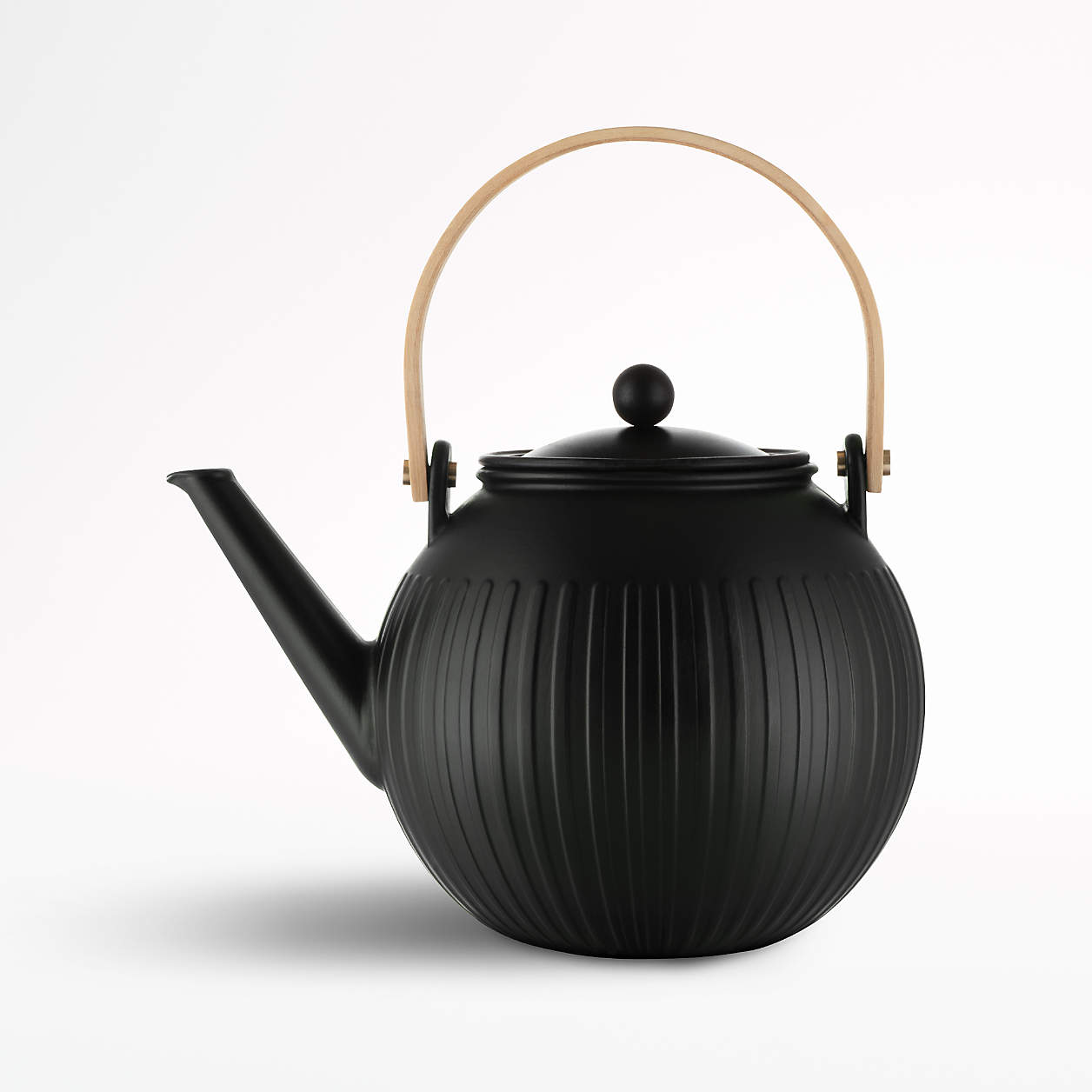 Bodum Ceramic Douro Matte Black Teapot + Reviews Crate & Barrel Canada