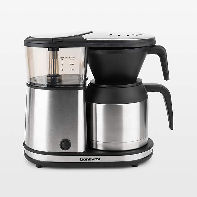 Cuisinart 5-Cup Coffee Maker with Stainless Steel Carafe - Black