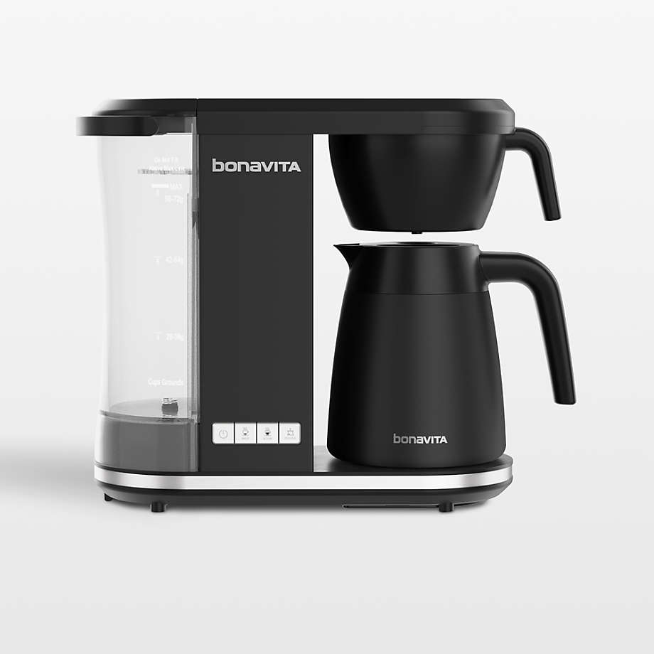 bonavita 5 Cup Coffee Maker 5 Cup Steel Black