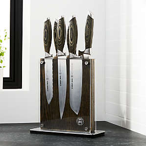 Schmidt Brothers Cutlery 14 PC Elite Series Forged Premium German Stainless Steel Knife Block Set