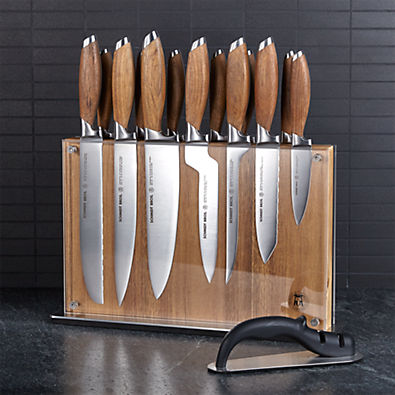 View Schmidt Brothers ® Bonded Teak 15-Piece Knife Set details