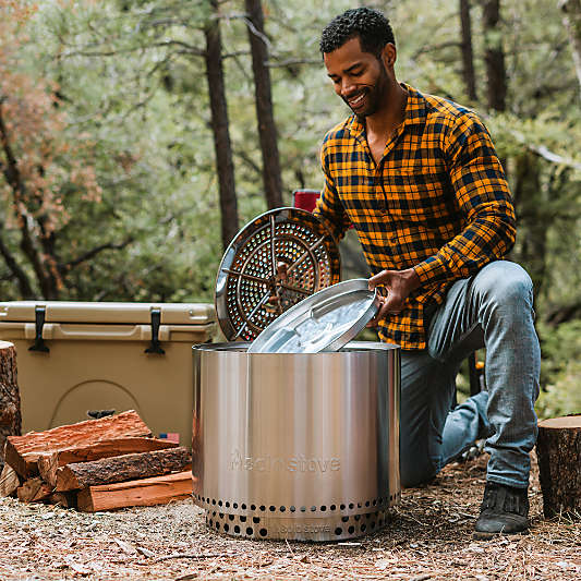 Solo Stove Bonfire Big Yard Bundle 2.0 Wood Burning Fire Pit