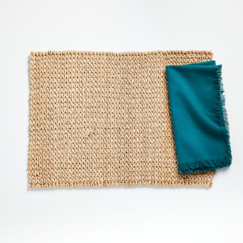 Lanai Rectangular Natural Woven Placemat - image 10 of 13