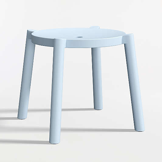 Bonnie Mist Blue Kids Stackable Play Stool