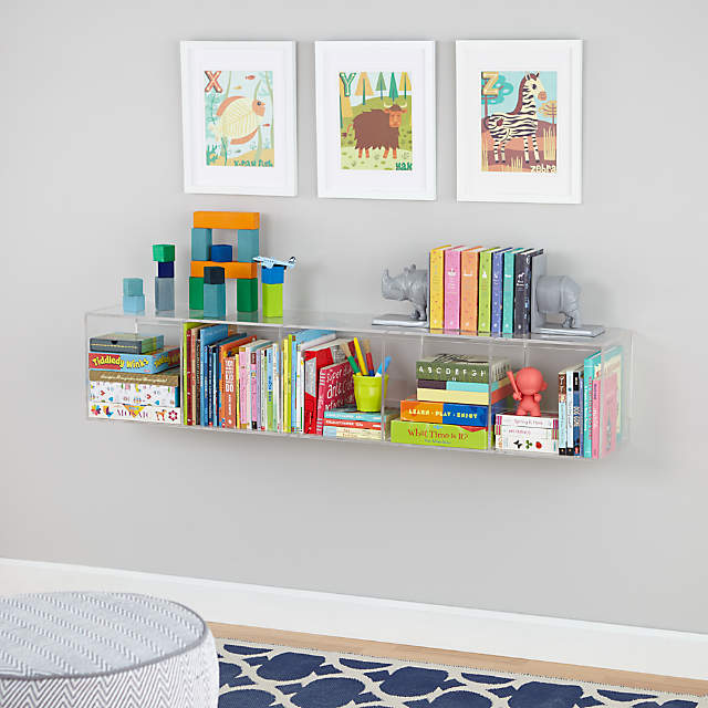 Acrylic bookcase nursery discount
