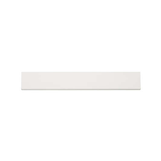 District Bookcase Warm White Wood Front Panel