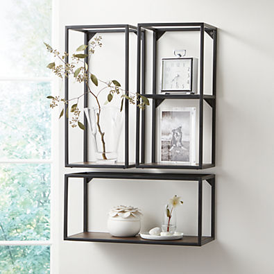 View Booker Small Vertical Shelves, Set of 3 details