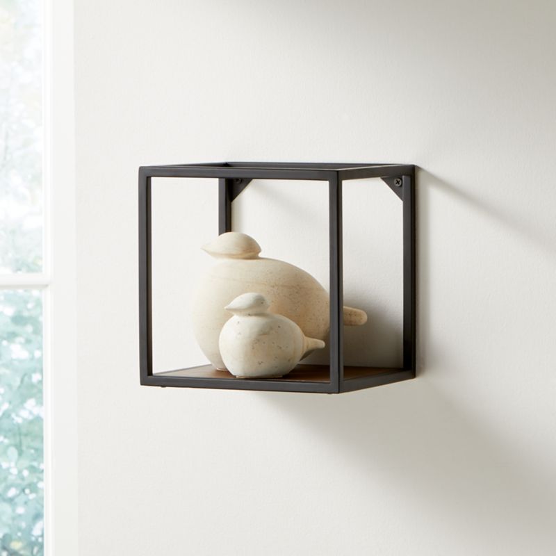 Booker Square Wall Display Decorative Shelf + Reviews Crate & Barrel