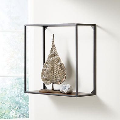 View Booker Rectangle Wall Display Shelf details