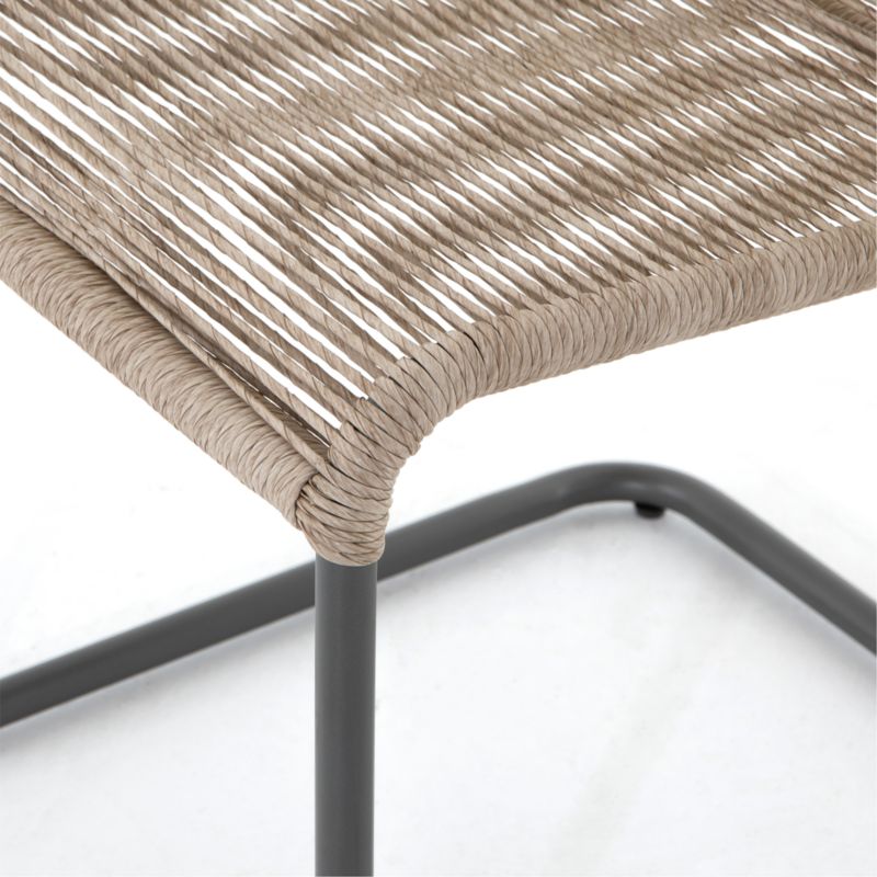 Boon Outdoor Wicker Dining Chair with Metal Legs - image 5 of 7