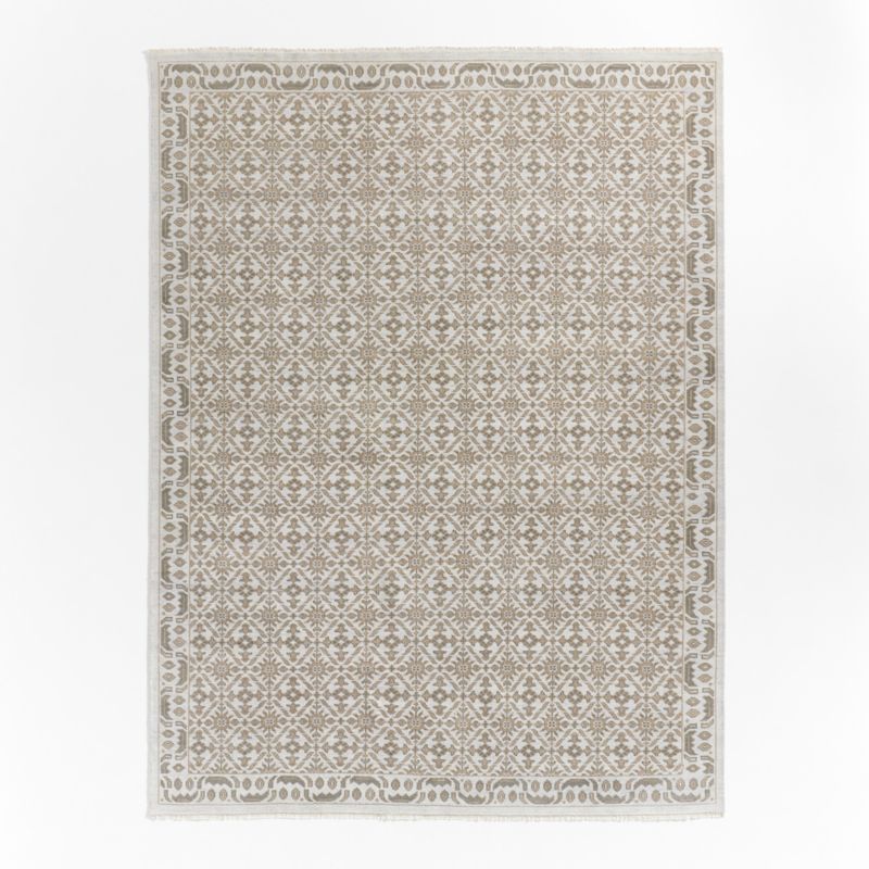 Bordeaux Wool Traditional Grey Area Rug 12'x15' - image 1 of 5