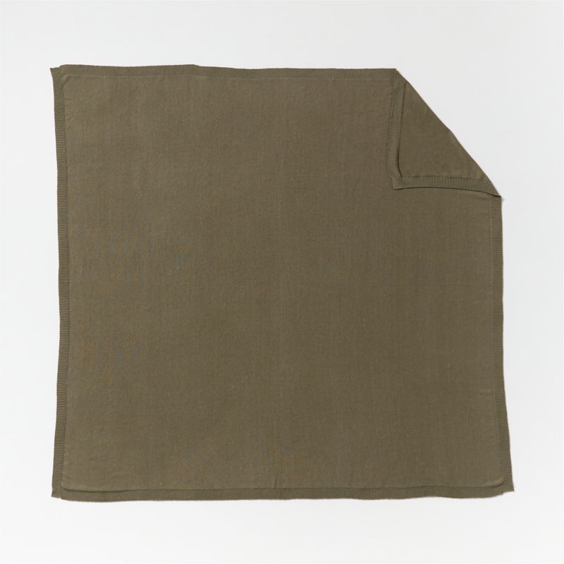 Border Garden Green 80"x80" Oversized Bed Throw Blanket