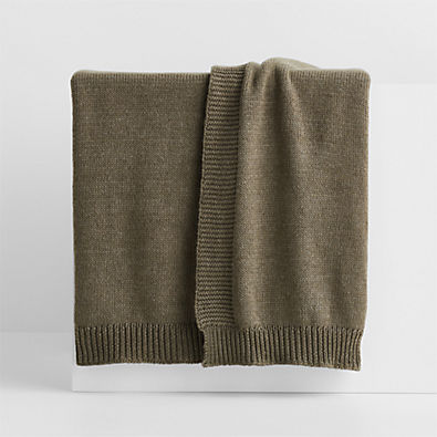 View Border Garden Green 80"x80" Oversized Bed Throw Blanket details