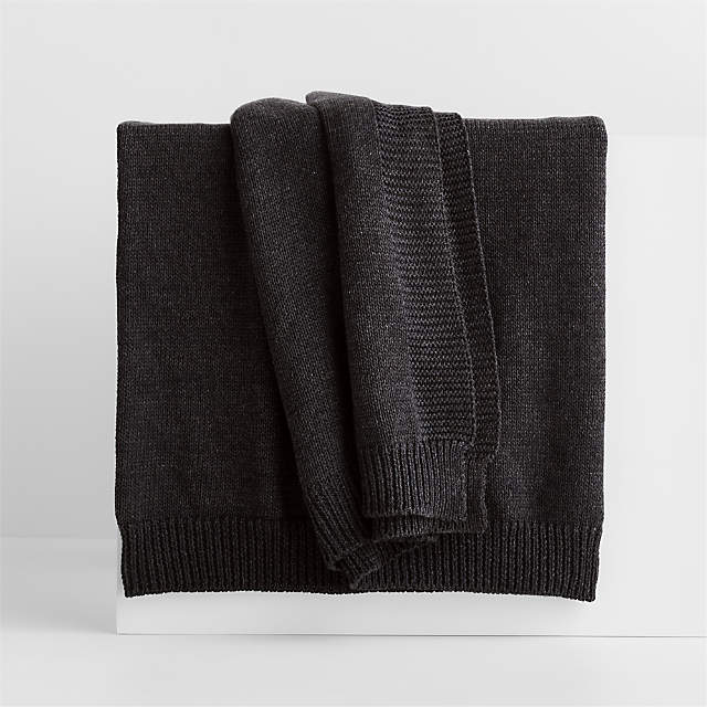 Monochrome bed throw sales