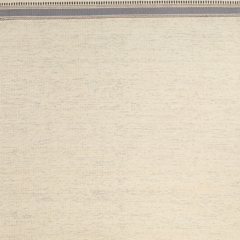 Border Stripe Slate Blue Chenille Kids Area Rug 6x9 - image 2 of 5