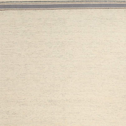 Border Stripe Slate Blue Chenille Kids 12"x18" Rug Swatch