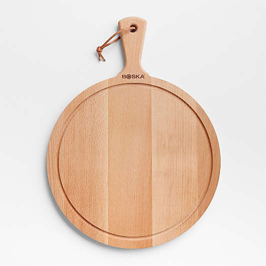 Boska Amigo Large Round Wood Serving Board