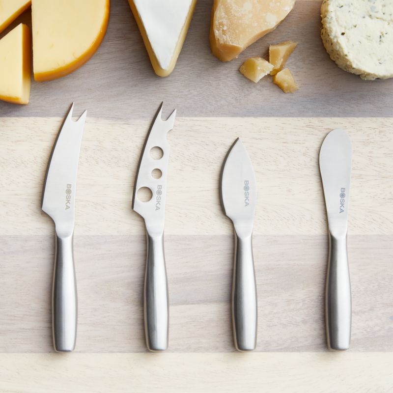 Boska Stainless Steel Mini Cheese Knife Set - image 1 of 3