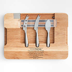 Boska Stainless Steel Mini Cheese Knife Set + Reviews, Crate & Barrel