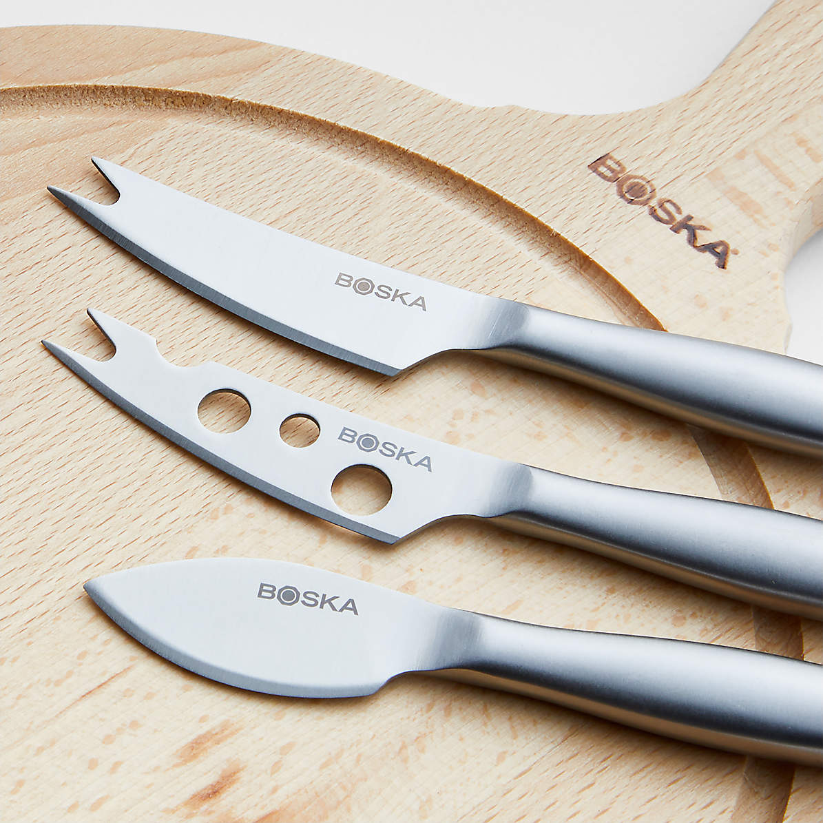 Boska Copenhagen 3pc Full Size Cheese Knife Set - Stock Culinary Goods