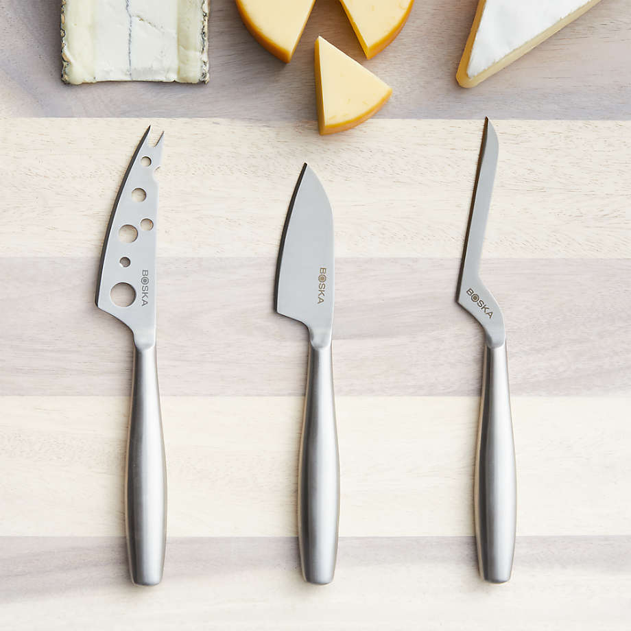 Boska Stainless Steel Cheese Knife Set Copenhagen