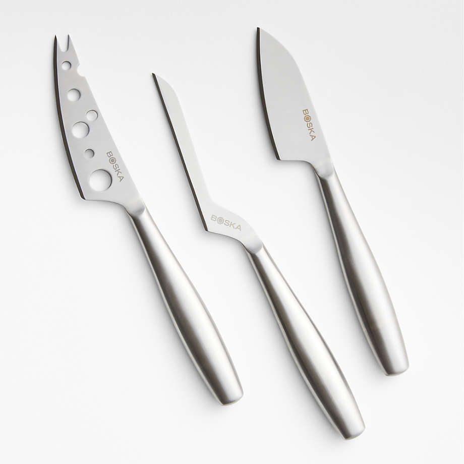 Nesting Stainless Steel Knife Set, Designer Tableware