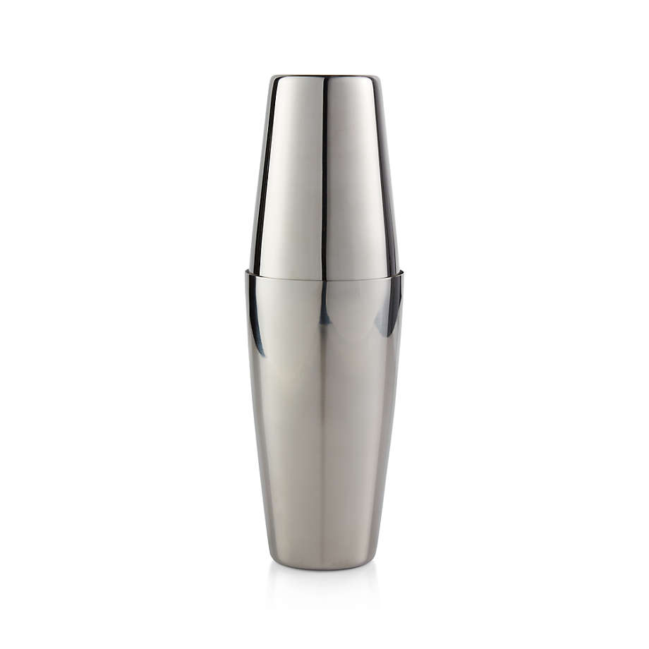 Stainless Steel Boston Shaker + Reviews | Crate & Barrel