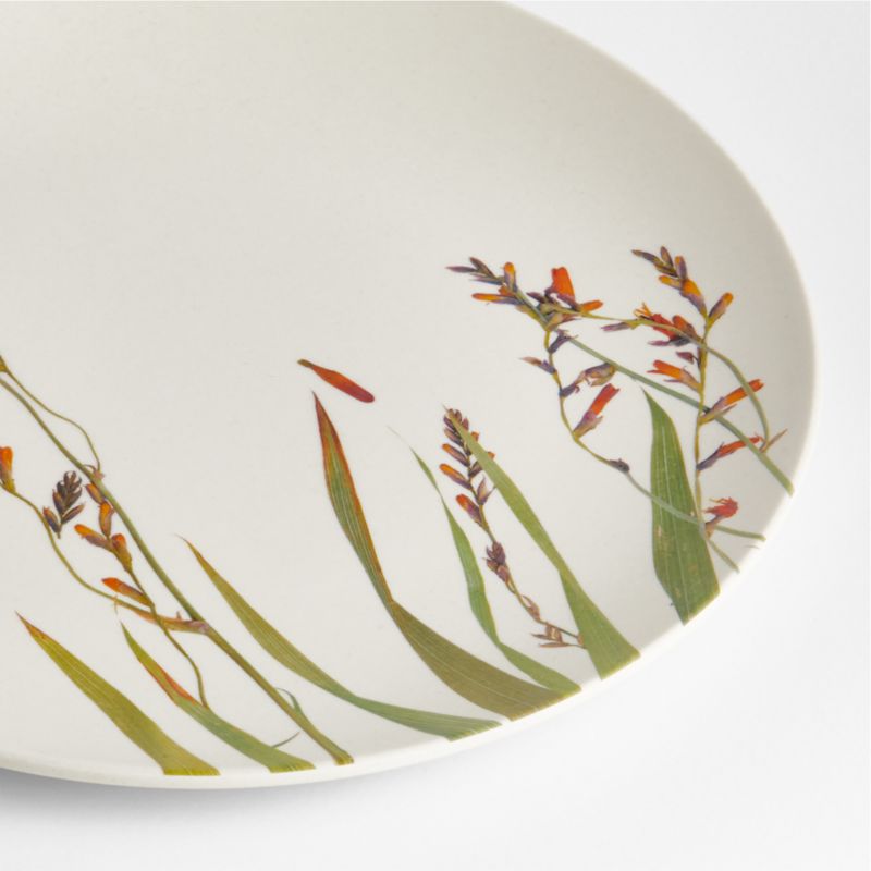 Botanical Bamboo Melamine Salad Plates, Set of 4 - image 4 of 5