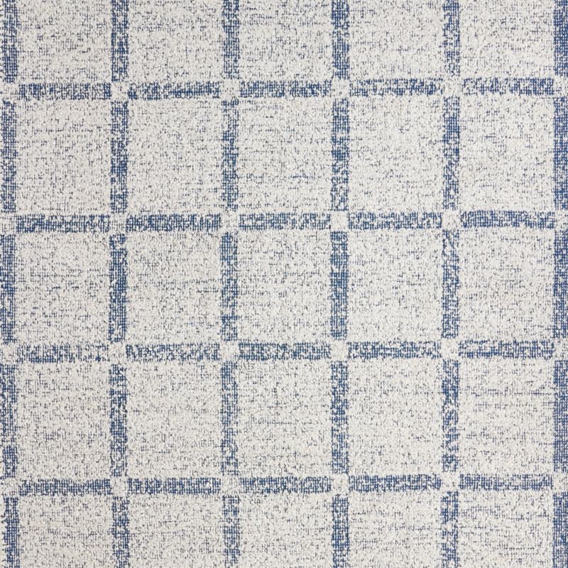 Boucle Coy Blue Handwoven Flatweave Kids Performance Area Rug 6x9 - image 2 of 5