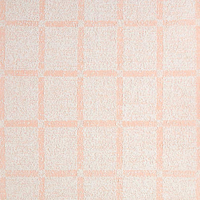 Boucle Elegant Pink Hand Woven Flatweave Kids Performance 12"x18" Rug Swatch