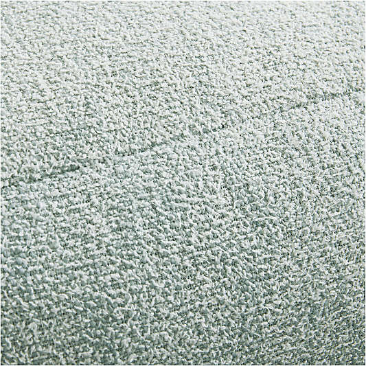 Mist Blue Organic Cotton Boucle Kids Lounge Chair