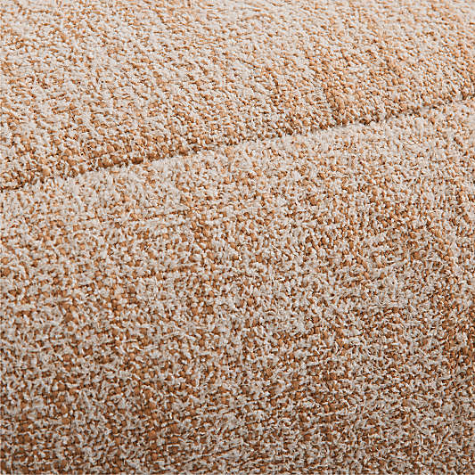 Sesame Brown Organic Cotton Boucle Kids Lounge Chair