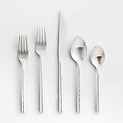 Boulder Satin 20-Piece Flatware Set