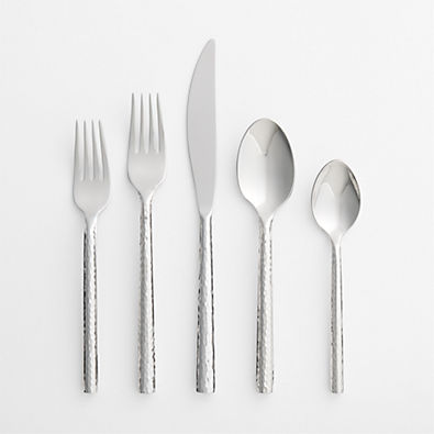 View Boulder Mirror 20-Piece Flatware Set details