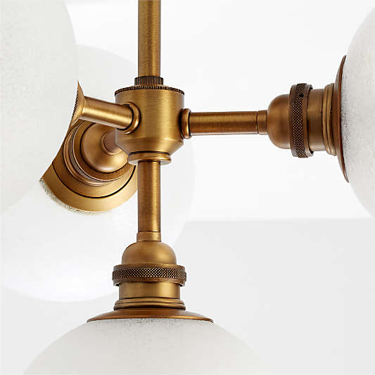 Bouldin Brass Flush Mount Light