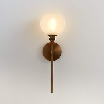 Bouldin Brass Wall Sconce