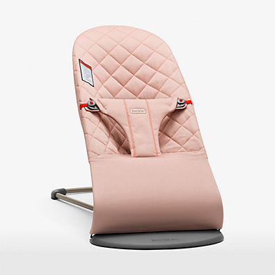 View BABYBJÖRN ™ Bouncer Bliss Cotton Quilt Dusty Pink Baby Bouncer Chair details