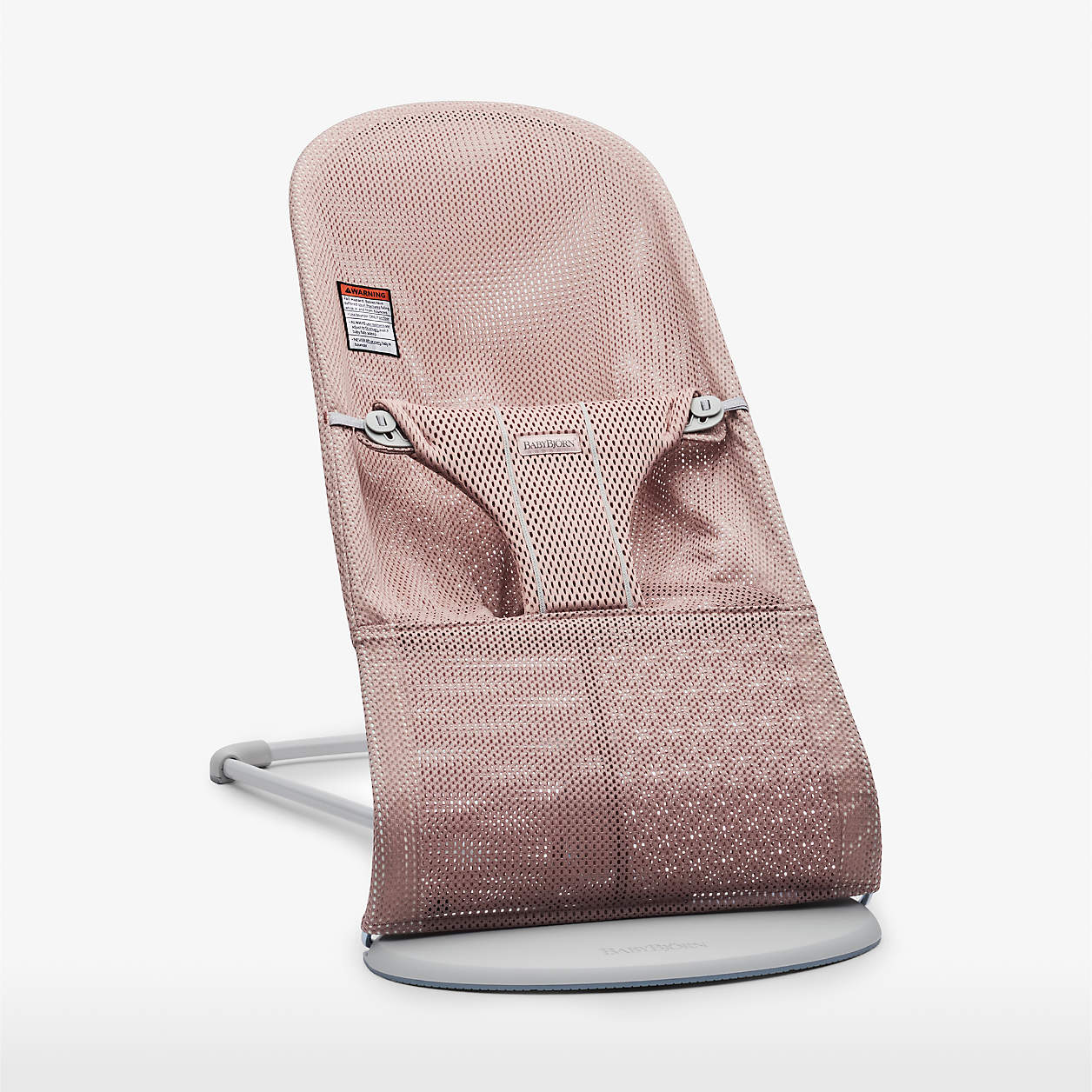 BABY BJÖRN Bouncer Bliss Mesh Dusty Pink Baby Bouncer Chair + Reviews Crate & Kids