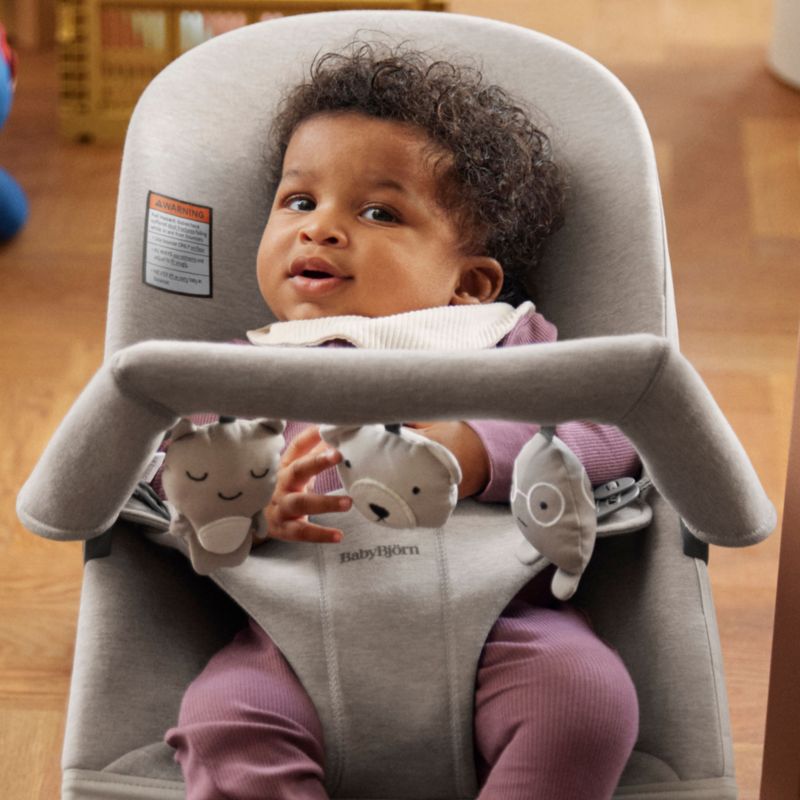 BABYBJÖRN Soft Friends Neutral Baby Bouncer Toy - image 3 of 4
