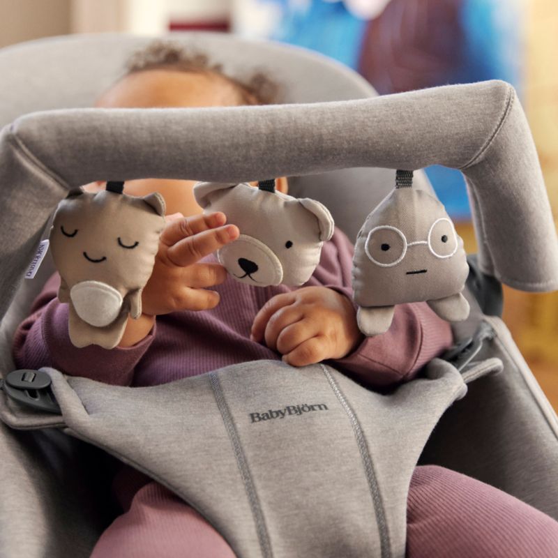 BABYBJÖRN Soft Friends Neutral Baby Bouncer Toy - image 1 of 4