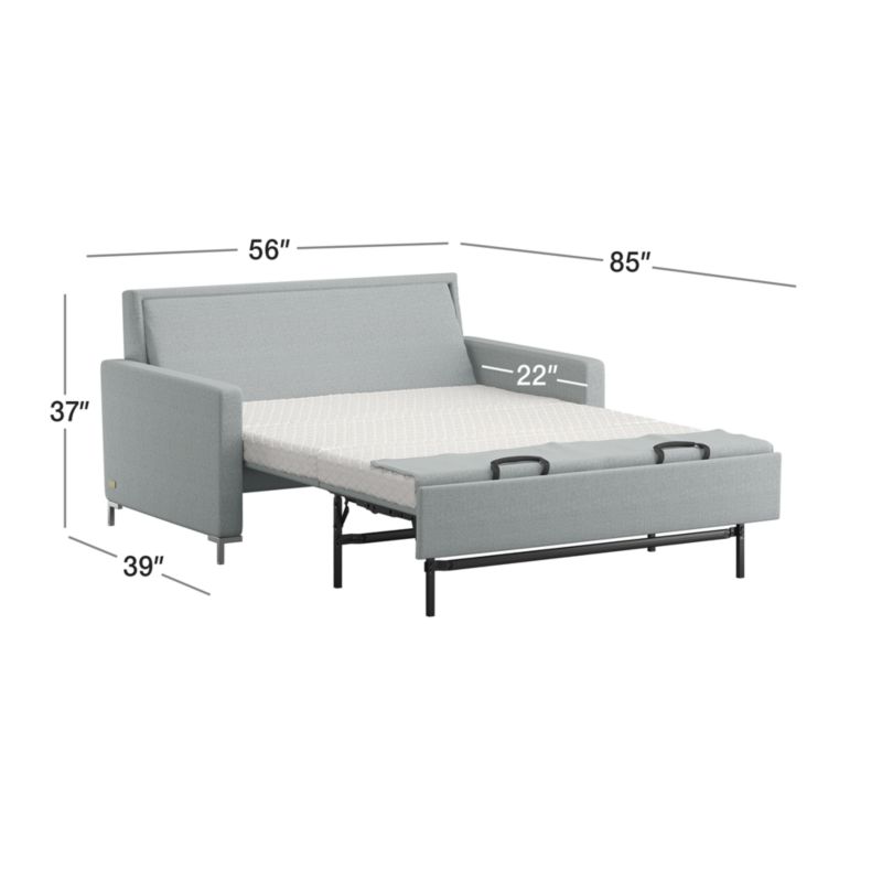 View Bowen Tufted Full Sleeper Sofa - image 3 of 14