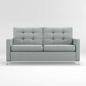 Queen Sofa Beds Crate And Barrel, How Long Is An Apartment Size Sofa Bed