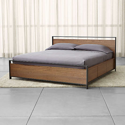 Bowery King Storage Bed