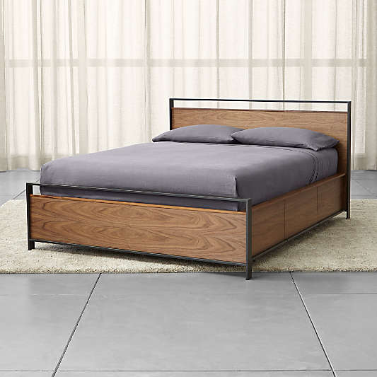 Bowery Queen Storage Bed