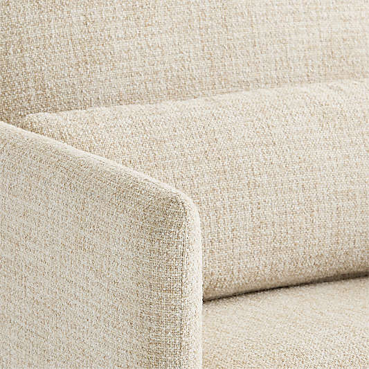 Bowie Oatmeal Swivel Glider Nursery Chair