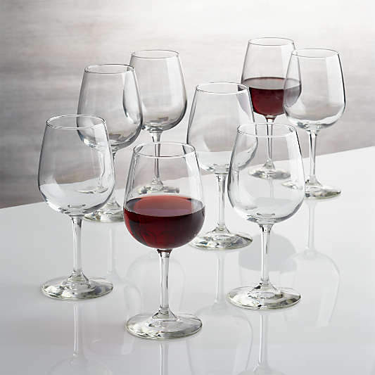 Boxed Wine Glasses, Set of 8